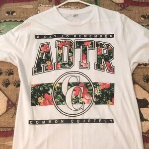 A day to remember shirt. Worn.